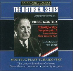 Monteux Plays Tchaikovsky