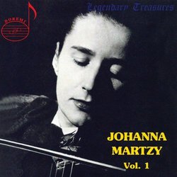 Johanna Martzy, Vol.1