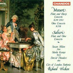 Mozart: Flute and Harp Concerto; Oboe Concerto; Salieri: Flute and Oboe Concerto