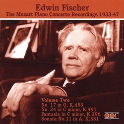 Edwin Fischer Mozart Piano Concertos Vol. 2