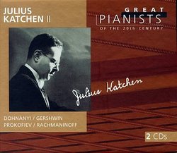 Julius Katchen II (Great Pianists of the 20th Century series)