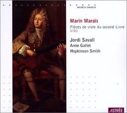 Marin Marais: Pièces de viole du second Livre, 1701