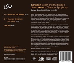 Schubert/Mahler: Death & The Maiden; Shostakovich/Barshai: Chamber Symphony