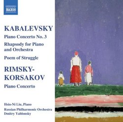 Kabelevsky: Piano Concerto No. 3; Rimsky-Korsakov: Piano Concerto