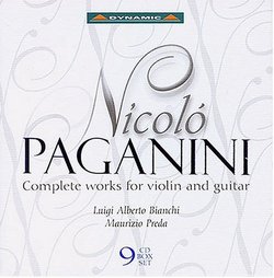 Nicoló Paganini: Complete Works for Violin and Guitar [Box Set]