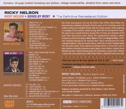 Ricky Nelson + Songs By Ricky + 6 Bonus Tracks