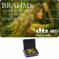 Brahms: Academic Festival Overture, Symphony No.4 - High Definition Music Card