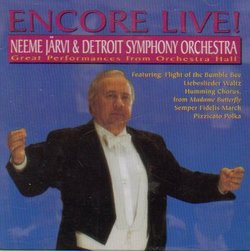 Neeme Jarvi + Detroit Symphony : Encore Live