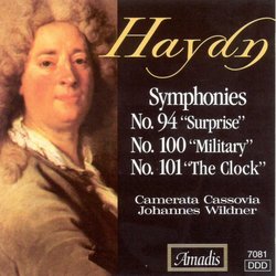 Haydn: Symphonies No. 94 "Surprise"; No. 100 "Military"; No. 101 "The Clock"
