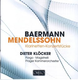 Carl Baermann, Mendelssohn: Klarinetten-Konzerstücke