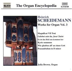 Scheidemann: Works for Organ, Vol. 3