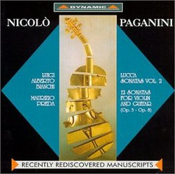 Paganini: Lucca Sonatas, Vol. 2