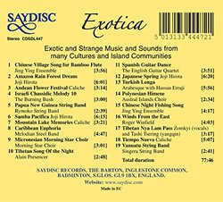 Exotica - Exotic & Strange Music & Sounds from many Cultures & Island Communities