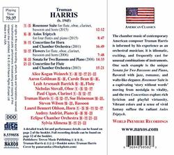 Harris: A Warm Day in Winter; Rosemoor Suite; Aulos Triptych; Flowers