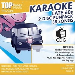 Top Tunes Karaoke CDG Late 60's TTFP-57&58 v2; Van Morrison, Sonny & Cher and The Monkees