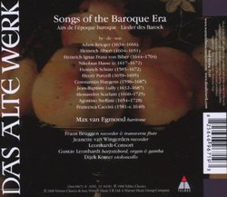 Songs of the Baroque Era