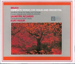 Bruch: Complete Works for Violin and Orchestra (Musical Heritage Society)