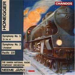 Honegger: Symphony No. 5; Symphony No. 3; Pacific 231