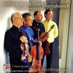 Shostakovich: String Quartets Nos. 3, 14 & 15