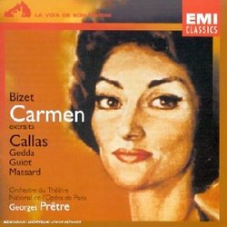 Carmen (E) - Callas, Gedda, Guiot, Massard, Pretre