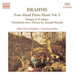 Brahms: Four Hand Piano Music, Vol. 3