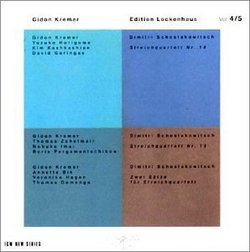 Gideon Kremer: Edition Lockenhaus, Vols. 4-5: Shostakovich: String Quartets No. 13