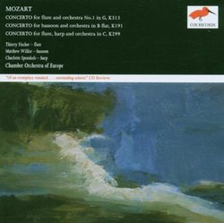 Mozart: Concertos for Flute, Bassoon & Harp