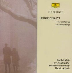Strauss: 4 Last Songs/Orch Songs