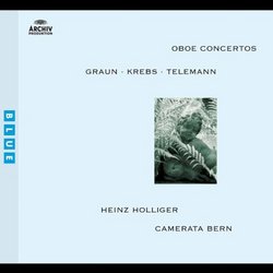 Graun, Krebs, Telemann: Oboe Concertos