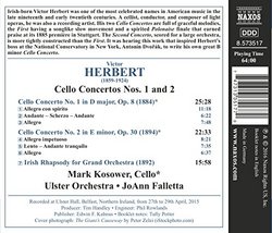 Victor Herbert: Cello Concertos, Nos. 1 & 2