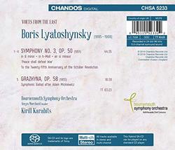 Lyatoshynsky: Symphony No. 3; Grazhyna