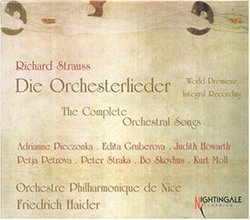 Richard Strauss: Orchestral Lieder