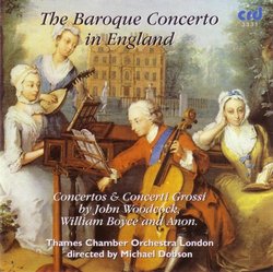 Boyce/Woodcock: The Baroque Concerto in England