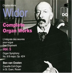 Widor: Complete Organ Works Vol. 5
