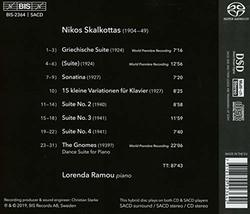 From Berlin to Athens - Piano Works by Nikos Skalkottas