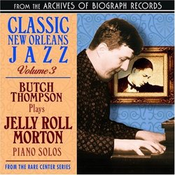 Plays Jelly Roll Morton Piano Rolls