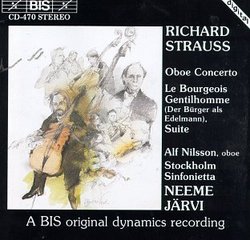 Strauss: Oboe Concerto/Bourgeois Gentilhomme