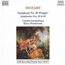 Mozart: Symphonies Nos. 38, 29 & 30