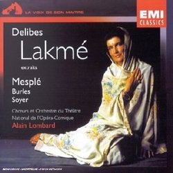 Lakme (E) - Mesple, Burles, Soyer, Lombard