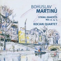 Martinu: String Quartets Nos. 2, 4 & 5 [Hybrid SACD]