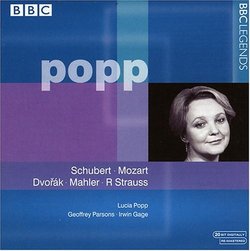 Schubert, Mozart, Dvorak, Mahler, Strauss: Lieder / Lucia Popp