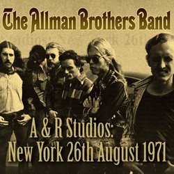 A & R Studios :New York 26th August 1971