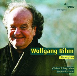 Wolfgang Rihm: 3 Liederzyklen [Includes Catalogue]