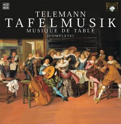 Telemann:Tafelmusik (Complete) [Box Set]