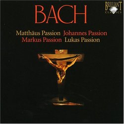 Bach: Matthäus Passion; Johannes Passion; Markus Passion; Lukas Passion [Box Set]