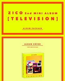 BLOCK B ZICO [TELEVISION] 2nd Mini Album CD+12p Card+Booklet+Sticker+Toy+POSTER