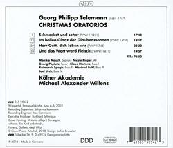 Telemann: Christmas Oratorios