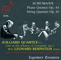Schumann: Piano Quintet, Op. 44; String Quartets, Op. 41