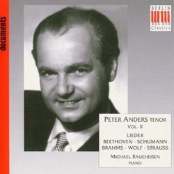 Peter Anders, Tenor, Vol. 2: Lieder