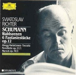 Schumann: Waldszenen (Forest Scenes) / Fantasiestucke / Novellette / Arbegg Var / Toccata in C / March in G minor